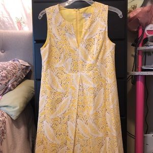 Ann Taylor Loft yellow dress sleeveless (Closet clean out MUST GO✨)